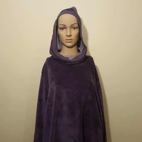 Beautiful, Velour Top with Attached Hood